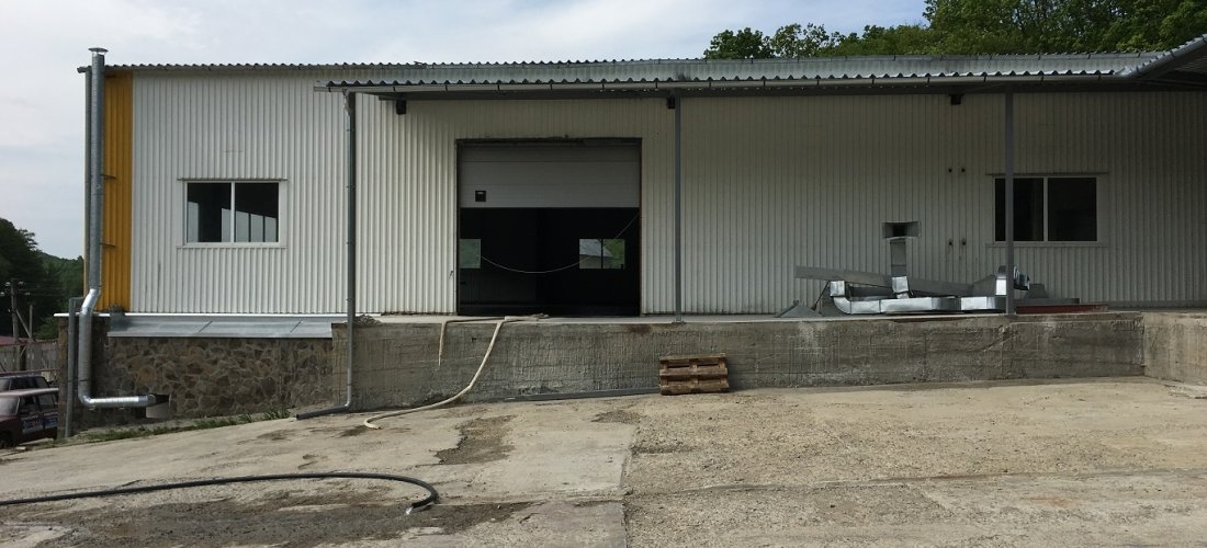 Mineral water bottling plant (Lower Solotvyno, Transcarpathian region)
