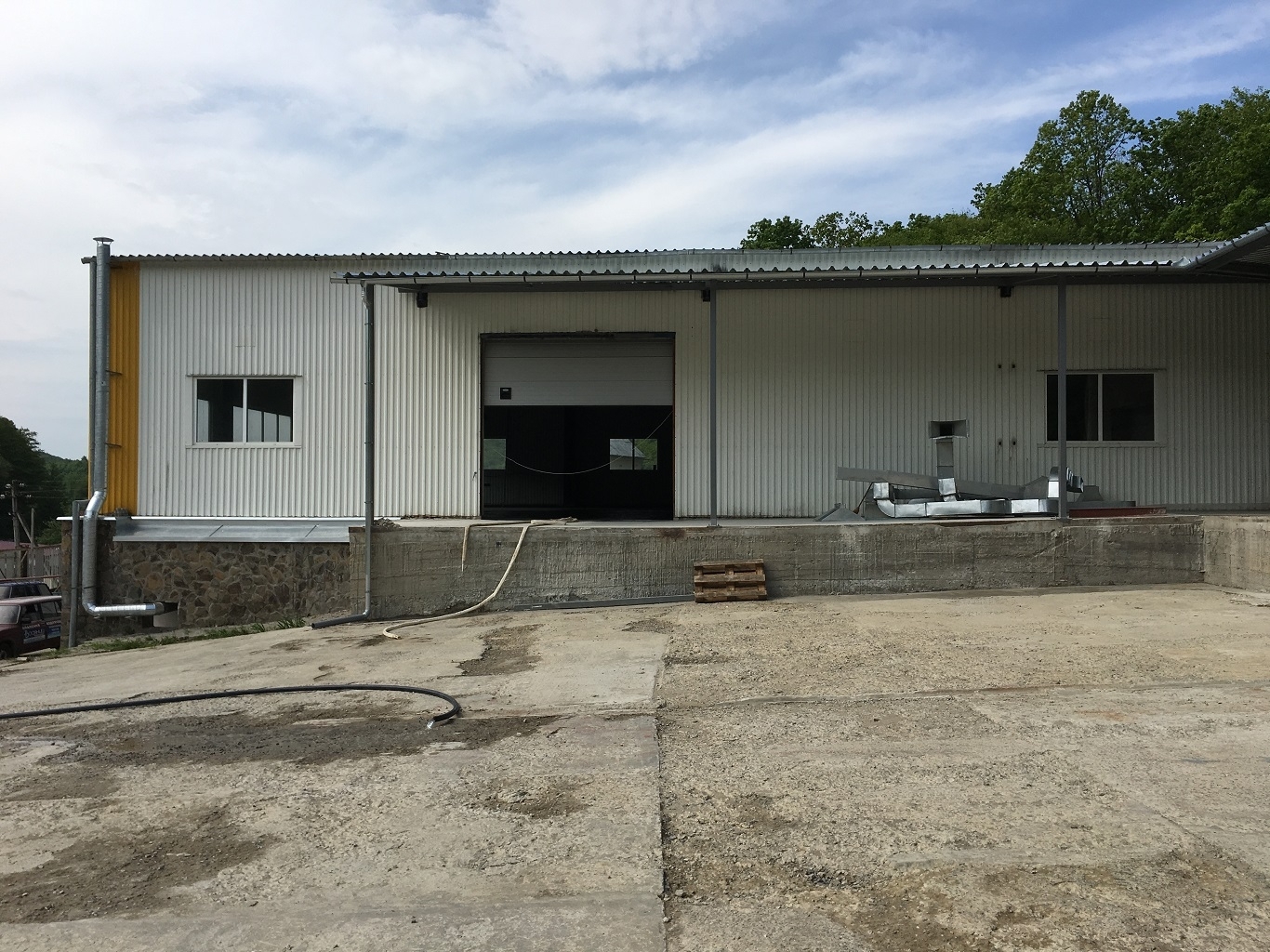 Mineral water bottling plant (Lower Solotvyno, Transcarpathian region)